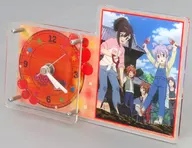 集合 場面写デザイン アクリル置き時計 「のんのんびより のんすとっぷ」