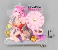 星嵐 アクリル時計 「放置少女～百花繚乱の萌姫たち～」 X フォロー＆リポスト キャンペーン当選品