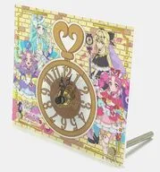 集合 アクリルクロック 「名探偵プリキュア!展～なぜ?謎?!インビーテーション～」 グッズ付き入場チケット特典