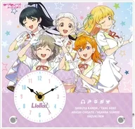 1期生 描き下ろし MIRACLE NEW STORY ver. アクリルスタンド時計 「ラブライブ!スーパースター!!」