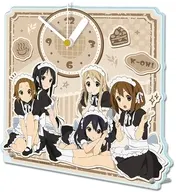 集合 アクリル置時計 メイド 「けいおん!」
