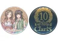 ClariS原创徽章SET(2个组)"官方歌迷俱乐部ClariS Room>2020年度会员继续特典