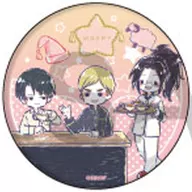 Sargento Rivai, Erwin Smith & Zoë Hange "Ataque a los Titanes metal badge 19. Otomari-kai ver. Graph Art Design".