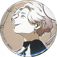 SAEKI SENSEI metal badge "BLUE PERIOD KUJI MATE" D-14 Prize