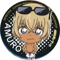 "CASE CLOSED Kaijin no Rakuen in Laguna Shea" by Toru metal badge Amuro