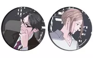 01. Thank you for your hard work metal badge 2 pcs set "My boss looks good"
