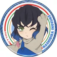 Inosuke Hashibira "Kimetsu no Yaiba × Tokyo Dome City Atractions All Concentration! Hospitality Outstanding Major Strategy Trading metal badge"