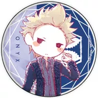 Kanchi Seiji 「 Jack Jeanne metal badge 02. Quartz & Onyx ver. Graph Art Design 」