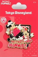 Mickey & Minnie Pin Badge "Berry Berry Minnie!" Tokyo Disneyland Limited