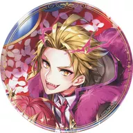 ルグノス "White Cat Project Zack! Lucky metal badge"