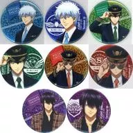 8-Type Set "GINTAMA Kirakira metal badge Collection Pilot Ver."