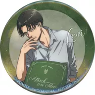 Levi Ackerman Relaxed illustration ver. Glitter metal badge 「 Attack on Titan Relaxed illustration ver. Trading metal badge 」 Animate BOX Purchase benefits