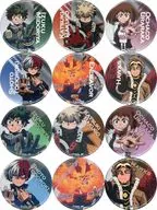 Juego de 12 tipos "My Hero Academia TD metal badge Toma la victoria con tus propias manos!" Hero Plaza Limited