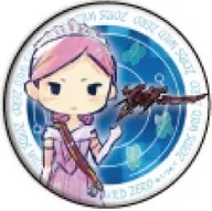 Fiona "Zoids Wild 0 metal badge 02. diseño gráfico".