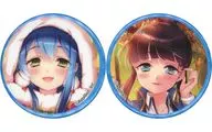 白藤香ノ葉＆冷泉葵 缶バッジセット(2個セット) 「eチャンス! グリモアA～私立グリモワール魔法学園～くじ」 C-24賞