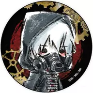 Suwa 「 MARS RED metal badge 02. Graph Art Design 」