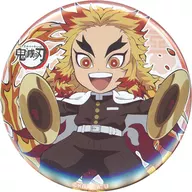 Kyojuro Rengoku (normal)' Demon Slayer: Kimetsu no Yaiba ×ufotable cafe metal badge Chinese musical instrument' limited to China