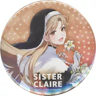 Sister Claire "Virtual YouTuber Ni Ji-san New Visual Goods Vol. 5 Random metal badge"