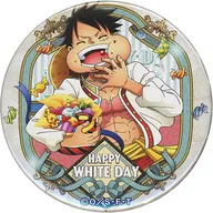 Monkey D. Luffy "ONE PIECE Kai ~ YAKARA ~ metal badge White Day" Limited to wheat straw store