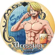 山治(上裸)"海贼王ONE PIECE类~YAKARA~徽章SANJI>麦秆店限定