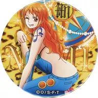 Nami' ONE PIECE Hai ~ YAKARA ~ metal badge 10 th Edition BEAST'