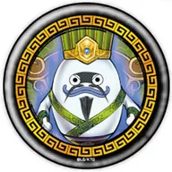 Whisper S Kumei "Yokai Sangokushi Kunitori Wars metal badge 09"