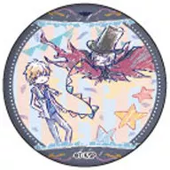 千駄ヶ谷鉄＆ヒュー・ザ・ダーク・アルジャーノンIII世 「SERVAMP-サーヴァンプ- 缶バッジ 01.グラフアートデザイン お祝いver.」