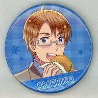 U.S.A. "Hetaria World ★ Stars Character badge collection (drawing picture)"