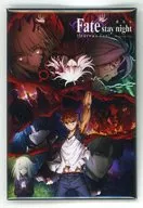 Key Visual Rectangle metal badge "Blu-ray Movie Fate/stay night [Heaven's Feel] III. spring song" Tonoana Purchase benefits