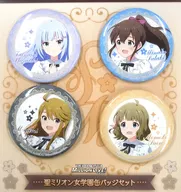 Kisei Million Jogakuen metal badge Set (4-piece set) "idol Master MILLION LIVE!"