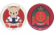 ITTOKI OTOYA metal badge 2-piece Set "Utano Prince Sama ♪ SHINING STORE LOT 2021 Ver." D-1 Prize