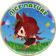 ナイスネイチャ "CharaDri! Umamusume Pretty Derby Season 2 ×COLLABO CAFE HONPO Mini Chara-Can Badge A"