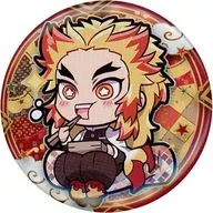 Kyojuro Rengoku' Demon Slayer: Kimetsu no Yaiba Character Banchoko metal badge Gono Gata'