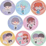 8-type set "Evangelion x Celia EVA PILOTS Series metal badge 2nd"
