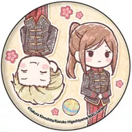 "Tactics metal badge 02. Graph Art Design" by Maria Urabe & Usui