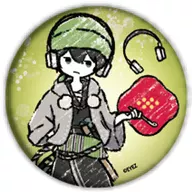 96 "Power Failure Girls and the Orchestra of Hagrim × Nanatsuhana metal badge 01. Graph Art Design"