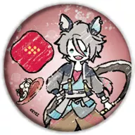 Tsuya : "Orchestra of Blackout Girls and Hagrim × Nanahana metal badge 01. Graph Art Design"