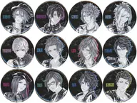 Set of 12 varieties : "Blackstar -Theater Starless - Trading Ani-Art metal badge ver. B"