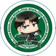 Captain Levi (Chimi Character / Midori) metal badge M size "Attack on Titan"