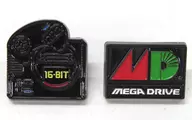 主机+控制器&LOGO Mega驱动器30 th针徽章SET(2个SET)