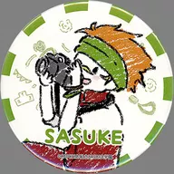 Sarutobi Sasuke "Gakuen BASARA metal badge 08. Sports ver. Graph Art Design"