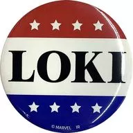 BIG metal badge "Loki"