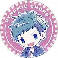 Sumiya Shinomune "DYNAMIC CHORD metal badge 03. Candy Art".
