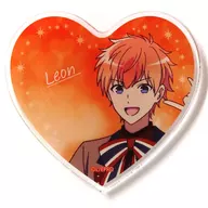 León "Anime I*Chu Character Acrílico insignia 01. Vestuario Idol japonés ver."