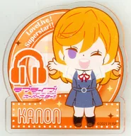 Kanon Shibuya "Love Live! Super Star! Acrylic Badge Summer Uniform Deformed Ver"