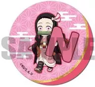 Nezuko Kamado "Demon Slayer: Kimetsu no Yaiba Trading metal badge Alphabet ver."