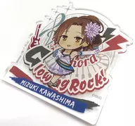 川島瑞樹(7thLIVE TOUR Glowing Rock! Ver.) 公式プロデュースバッジ 「THE IDOLM＠STER CINDERELLA GIRLS 7thLIVE TOUR Special 3chord♪ Glowing Rock!」
