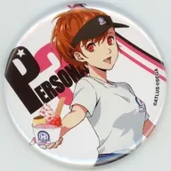 Main character (PERSONA 3 Portable / female) "Persona 25th Anniversary× Roll Ice Cream Factory Trading metal badge"