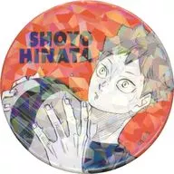 10. HINATA SHOYO (-V. HEROES -) Weekly Shonen Jump All-Star metal badge "Haikyu!" Jump Character Ktor ズストア only