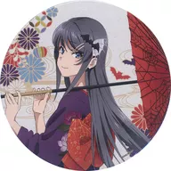 桜島麻衣 描き下ろしイラスト 和風ハロウィンver. BIG缶バッジ 「青春ブタ野郎はバニーガール先輩の夢を見ない」